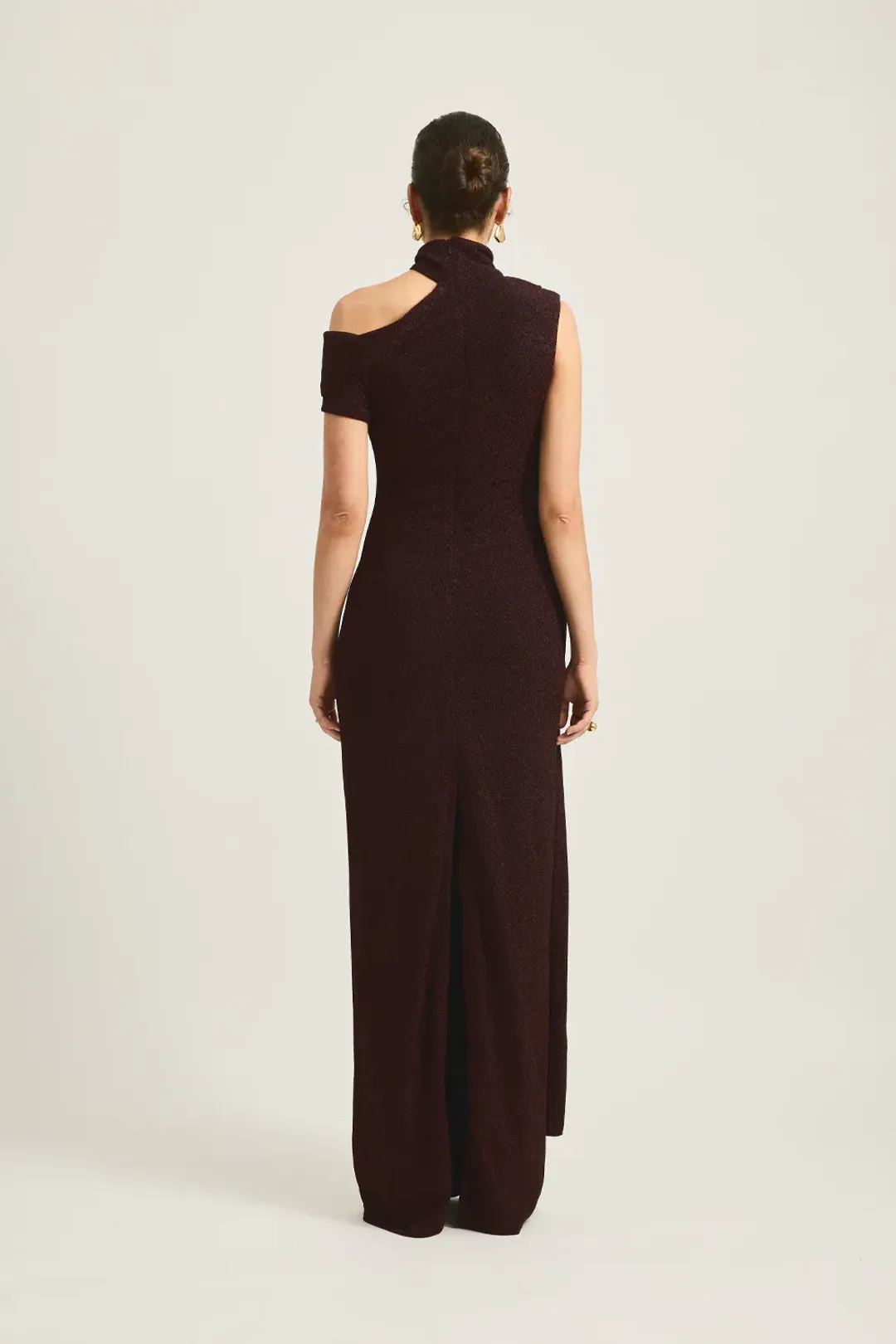 Tojha Izara Maxi Dress Brown Size AU 8 for rent on The Volte - main image