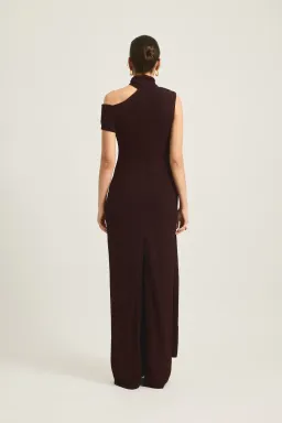 Tojha Izara Maxi Dress Brown Size AU 8 for rent on The Volte - image 5