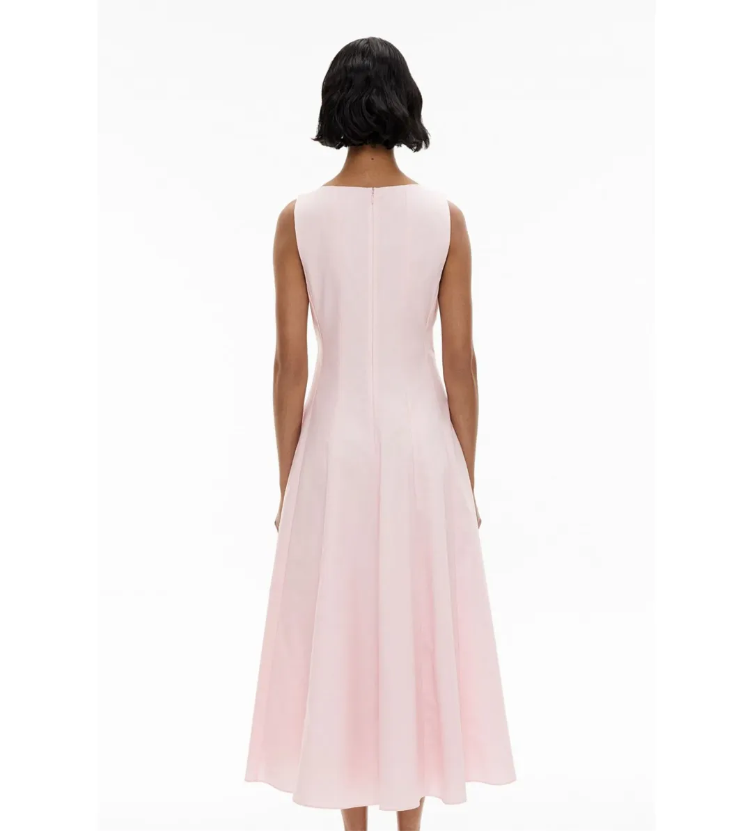 Witchery Panelled Midi Dress Powder Size AU 8 for rent on The Volte - main image