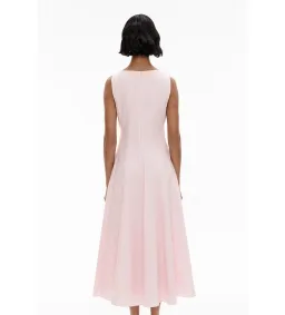 Witchery Panelled Midi Dress Powder Size AU 8 for rent on The Volte - image 3