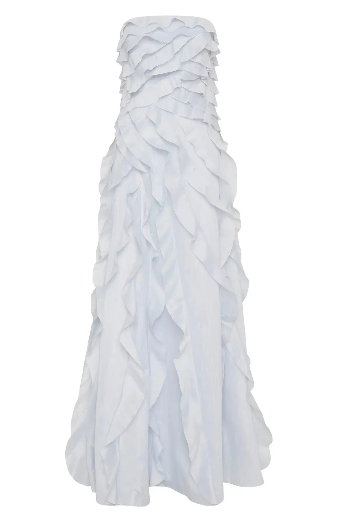 Aje Allaire Maxi Gown Pastel Blue Size 12 - Image 4