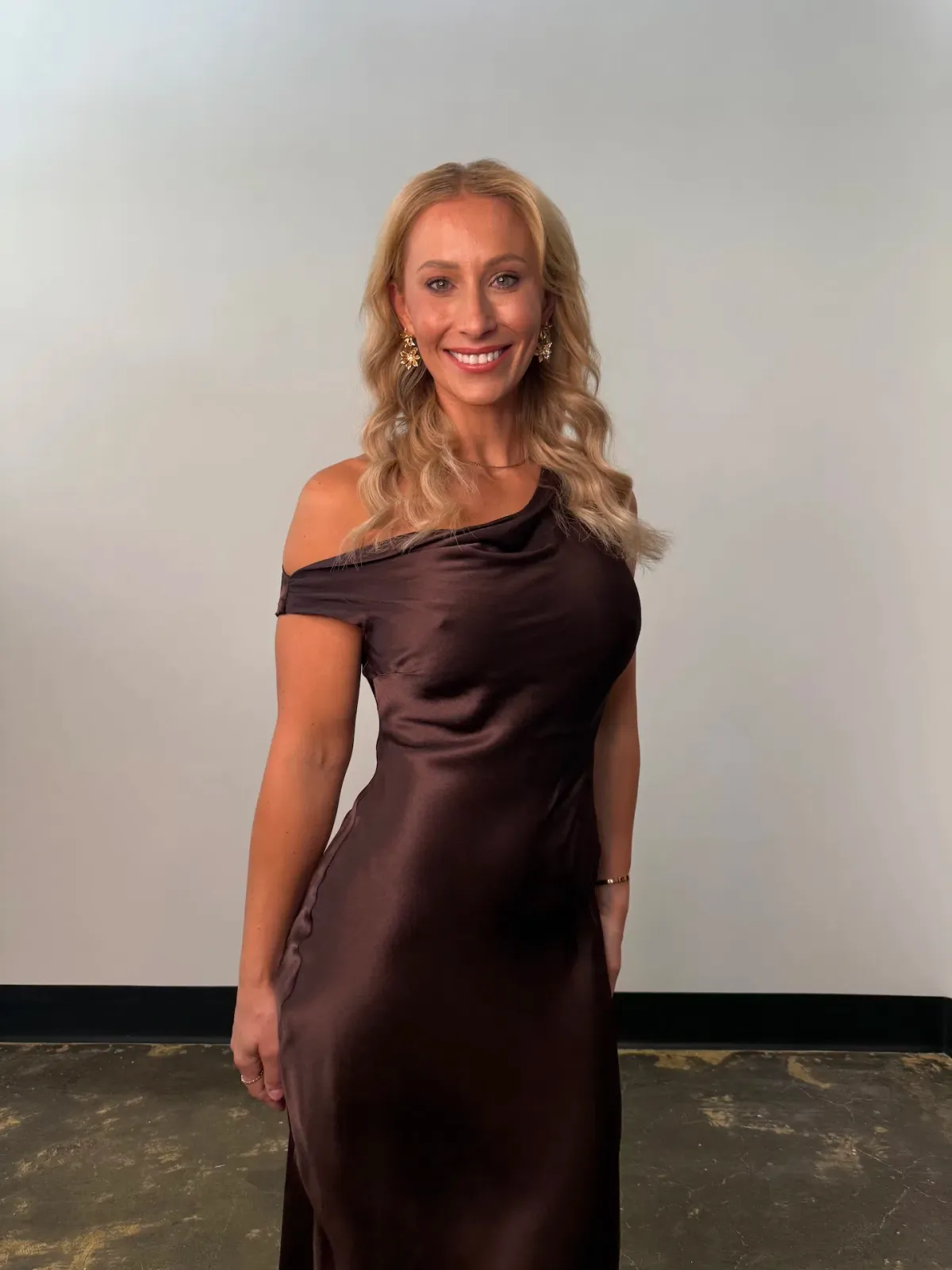 Bec & Bridge Sol Asym Maxi Dress Dark Chocolate Size AU 10 - Image 2