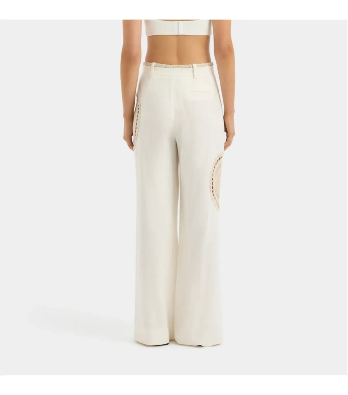 Sir the Label Atacama Bodice and Trouser Set in Natural Size AU 8 - Image 6
