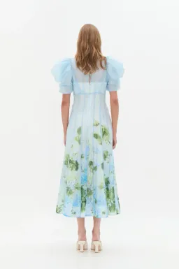 Aje Clementine Midi Dress Floral Size 10 for rent on The Volte - image 2