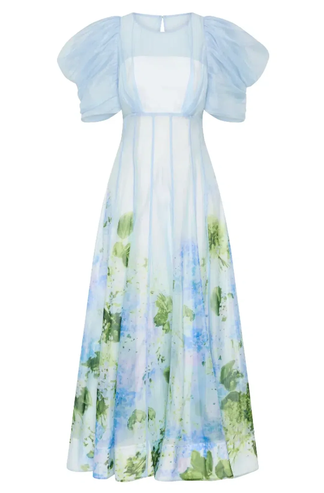 Aje Clementine Midi Dress Floral Size 10 for rent on The Volte - main image