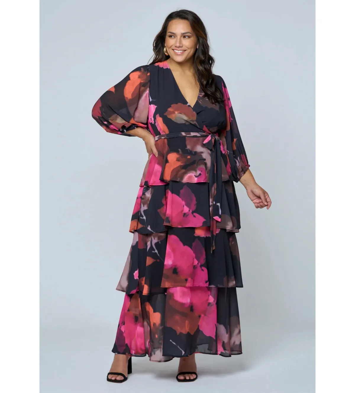 Curve Project Temptress Dress in Pink Dusk Size 22 - Image 1