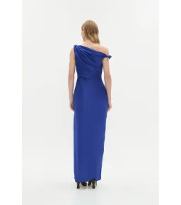 Aje Bridgette Maxi Dress Bright Blue Size AU 10 for rent on The Volte - image 6