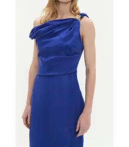Aje Bridgette Maxi Dress Bright Blue Size AU 10 for rent on The Volte - image 4
