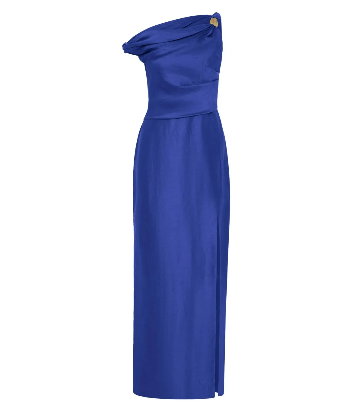 Aje Bridgette Maxi Dress Bright Blue Size AU 10 - Image 7