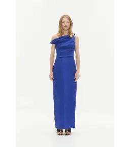 Aje Bridgette Maxi Dress Bright Blue Size AU 10 for rent on The Volte - image 1