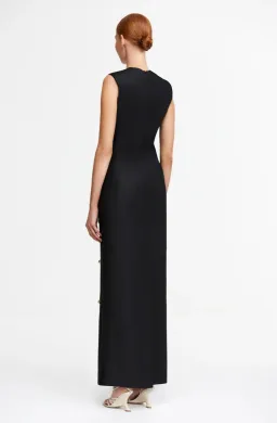 Acler Pattison Maxi Dress Black Size 10 for rent on The Volte - image 4
