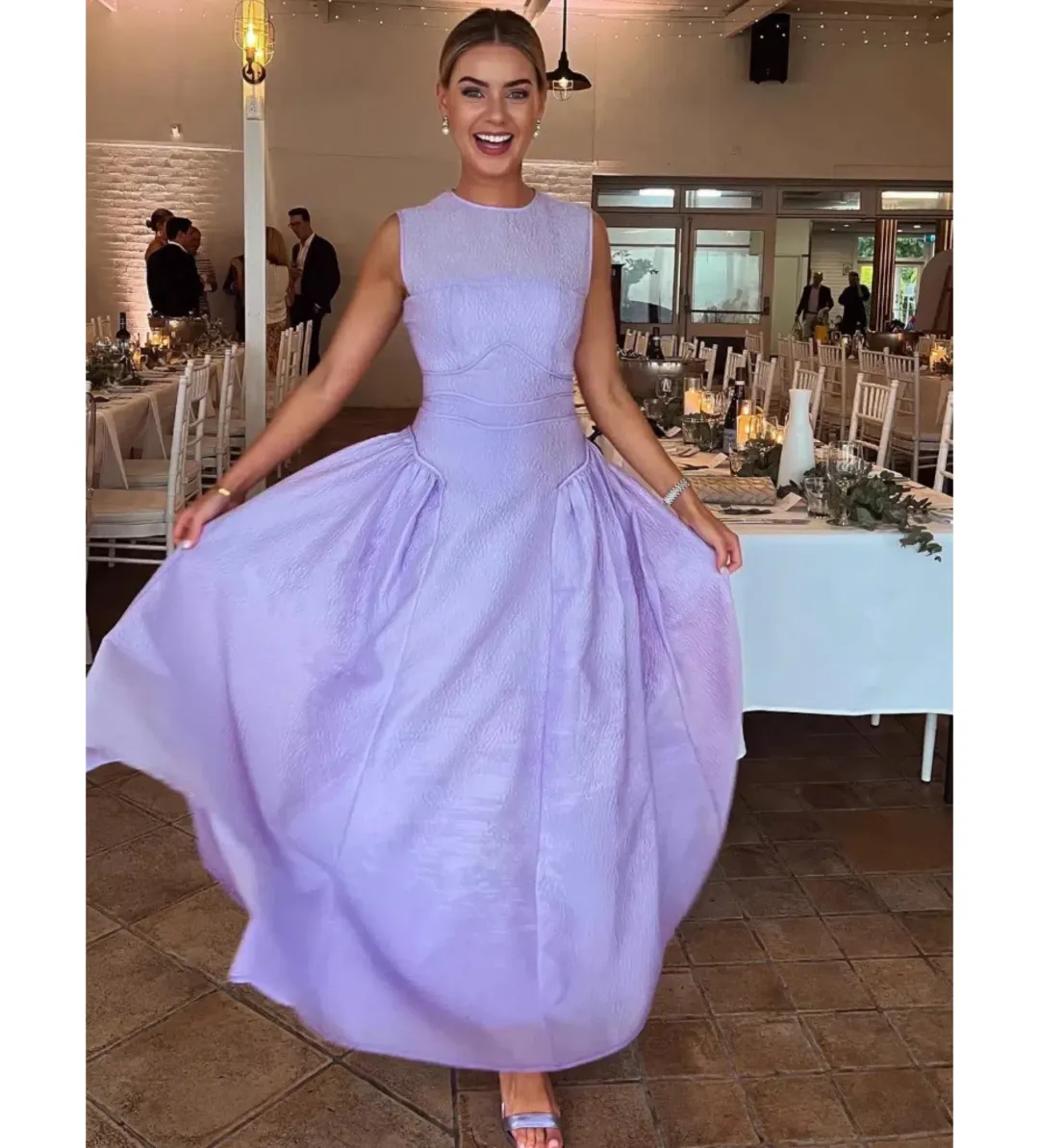 Rachel Gilbert Sophia Gown Lilac Size 3 AU 12 for rent on The Volte - main image