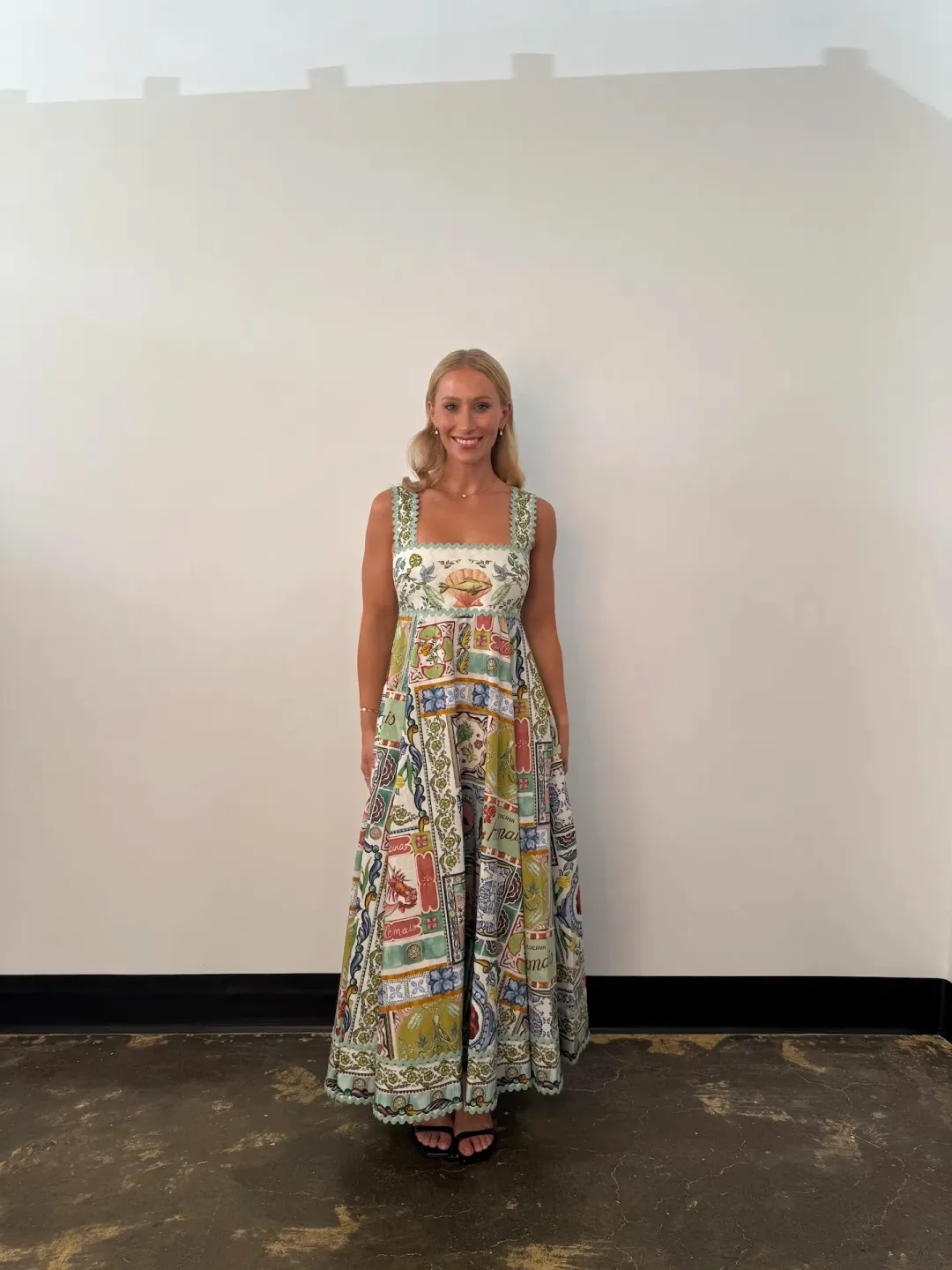 Alemais Tommasina Summer Dress in Multi Print Size 10 for rent on The Volte - main image