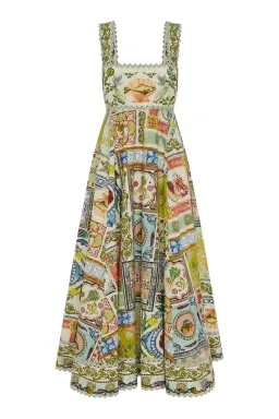 Alemais Tommasina Summer Dress in Multi Print Size 10 for rent on The Volte - image 4