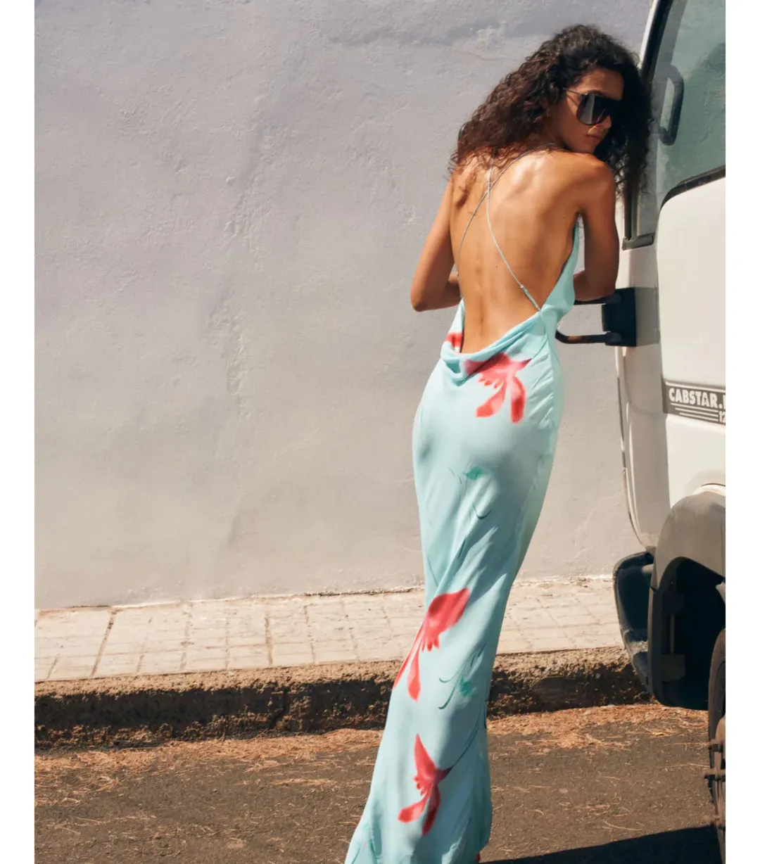 Rat & Boa Vincenza Maxi Dress Blue Size M / AU 10 for rent on The Volte - main image