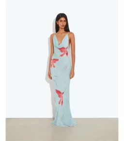 Rat & Boa Vincenza Maxi Dress Blue Size M / AU 10 for rent on The Volte - image 1