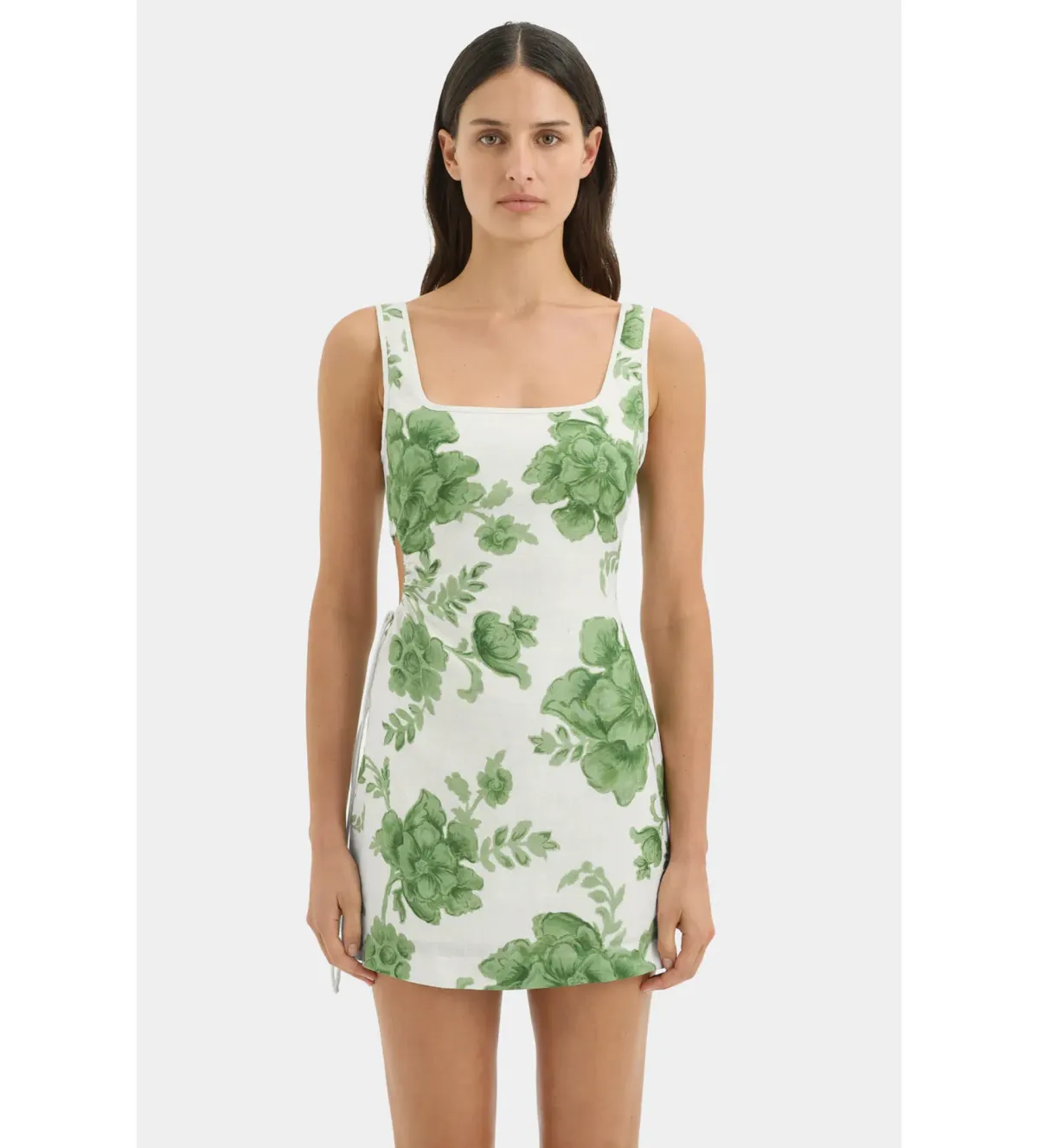 Sir the Label Gardella Cut Out Mini Dress Frisa Print Size 2 / AU 10 - Image 2