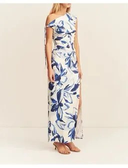 Stevie Gathered Maxi Dress Bluebird Size AU 12 for rent on The Volte - image 3