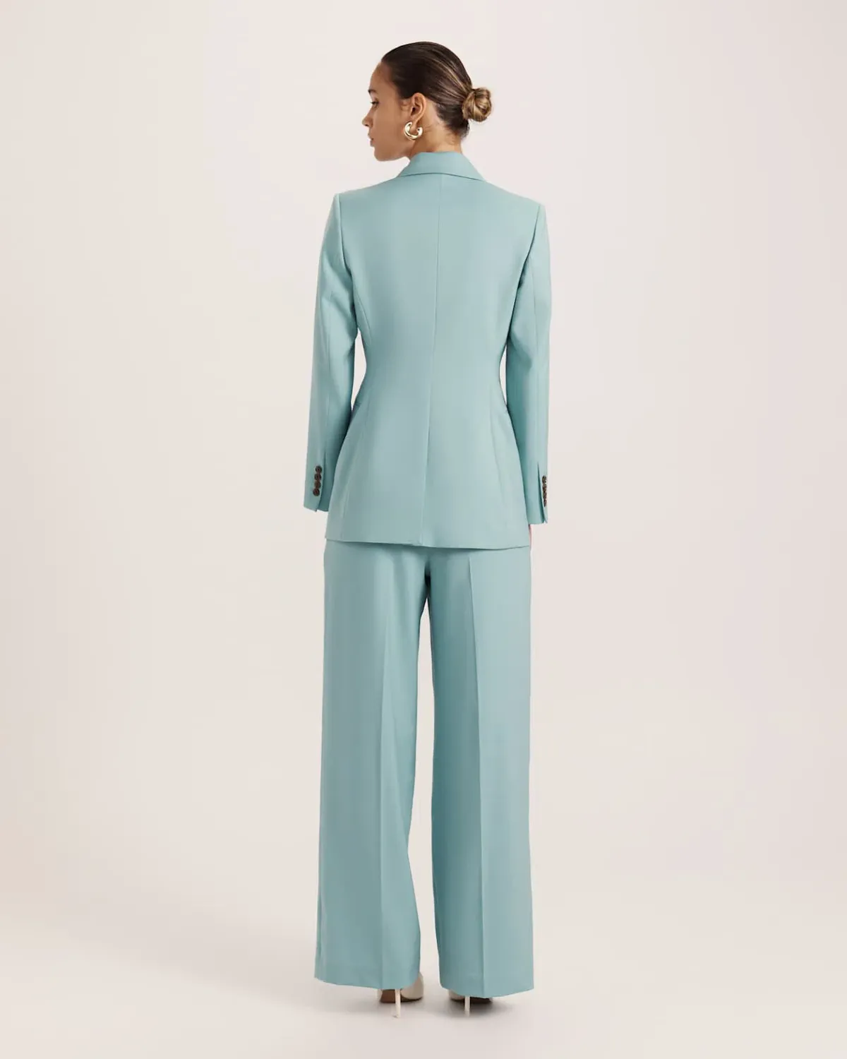 Saba Suki Classic Blazer Seafoam 12 - Image 5