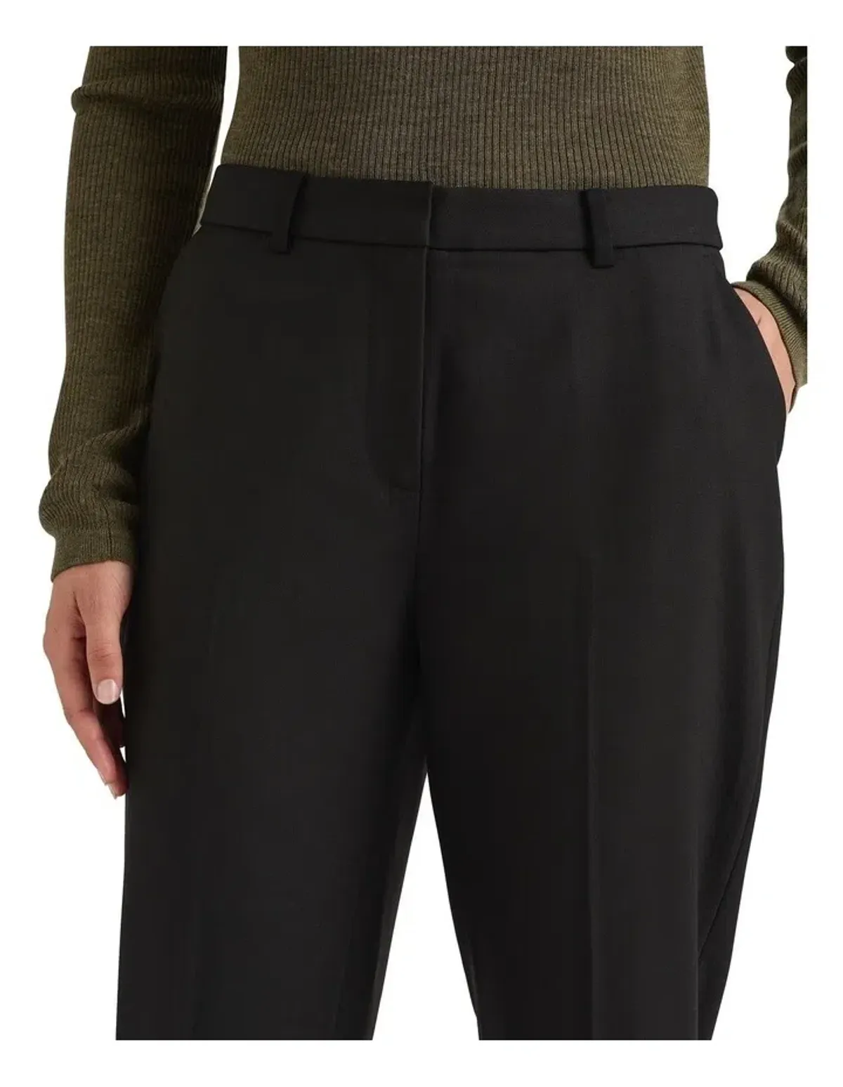 David Lawrence Celeste Tapred Pant Black Size 12 - Image 3