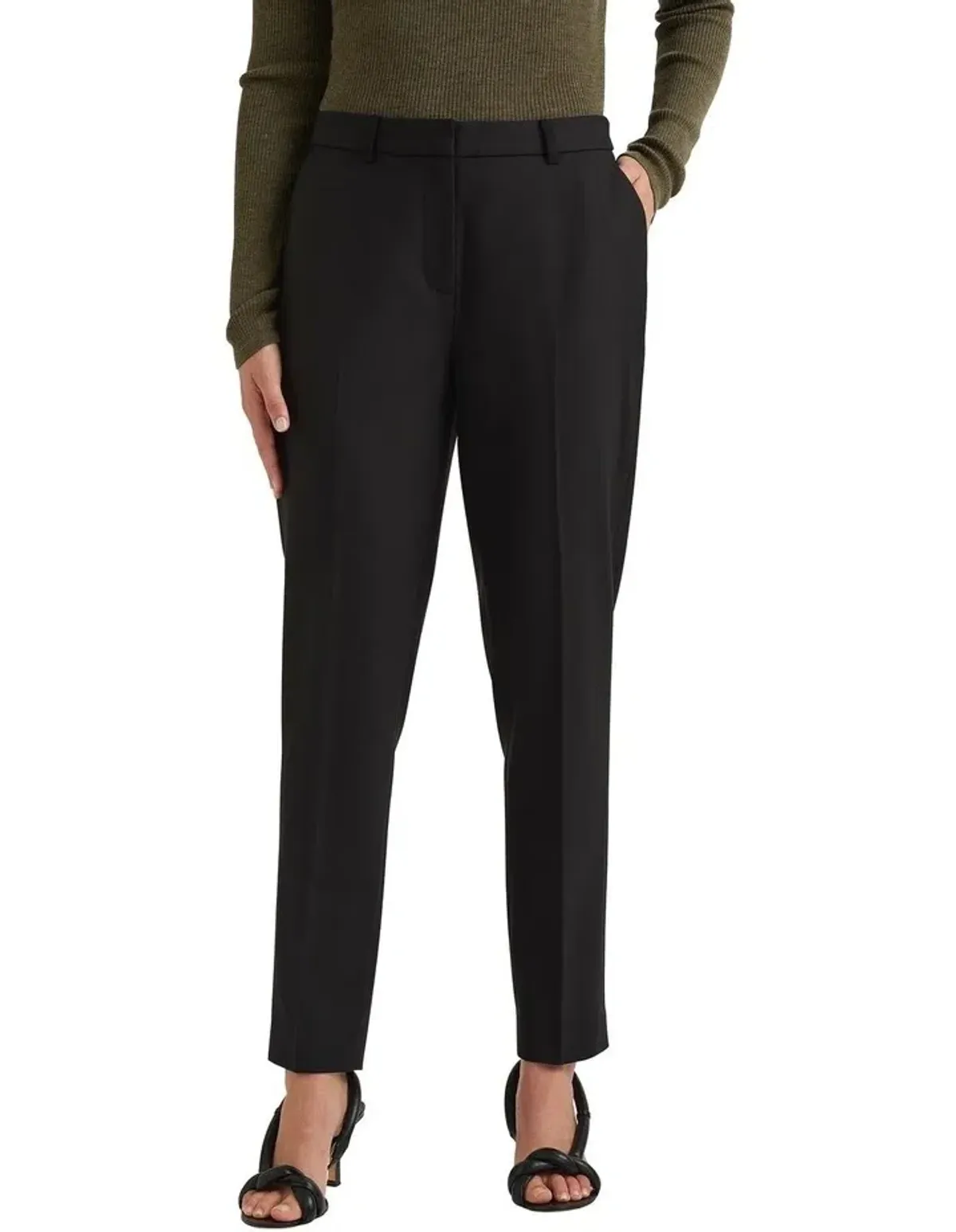 David Lawrence Celeste Tapred Pant Black Size 12 - Image 2