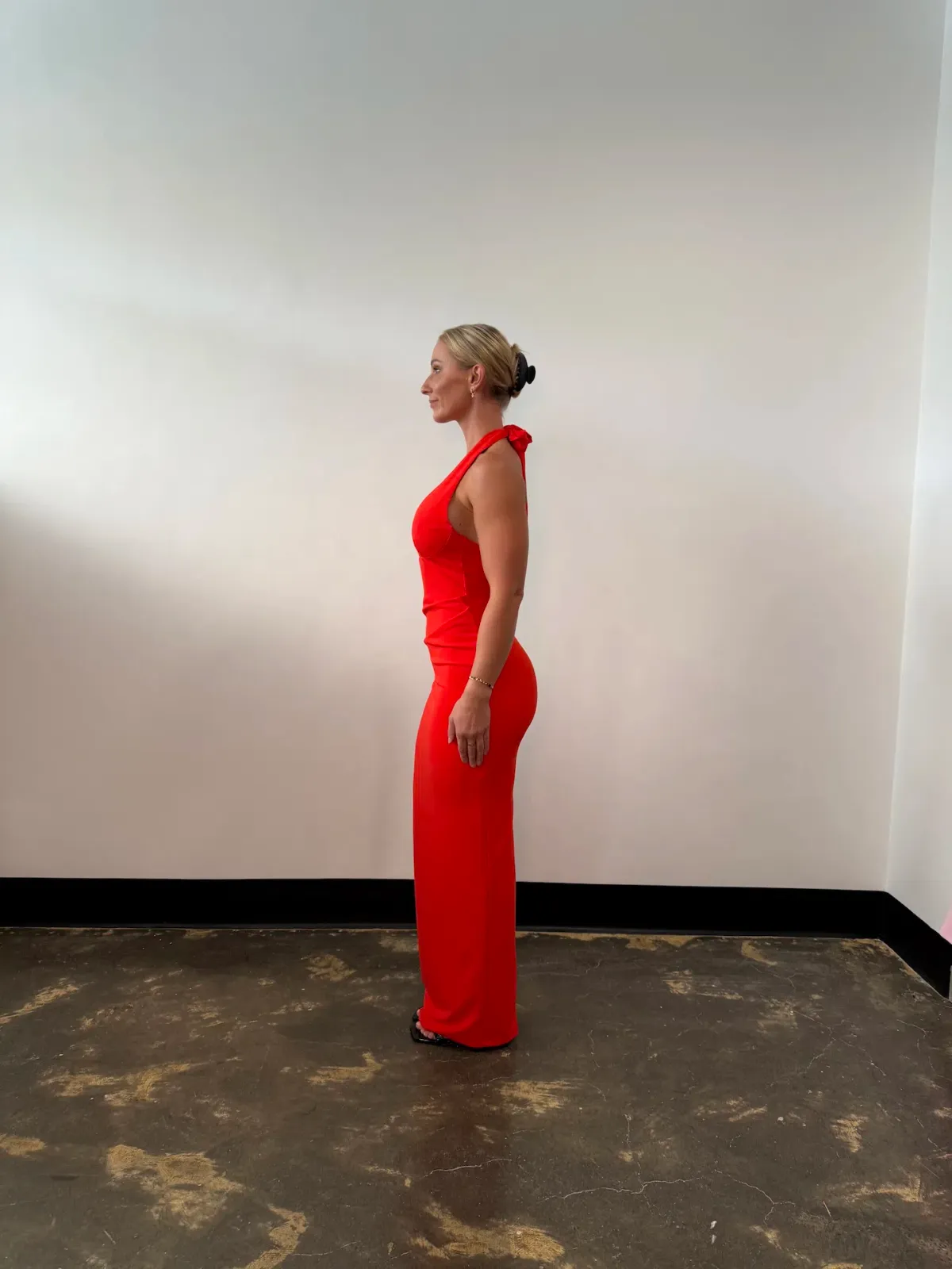 Love Nookie Demi Gown in Cherry Size M/AU10 - Image 3