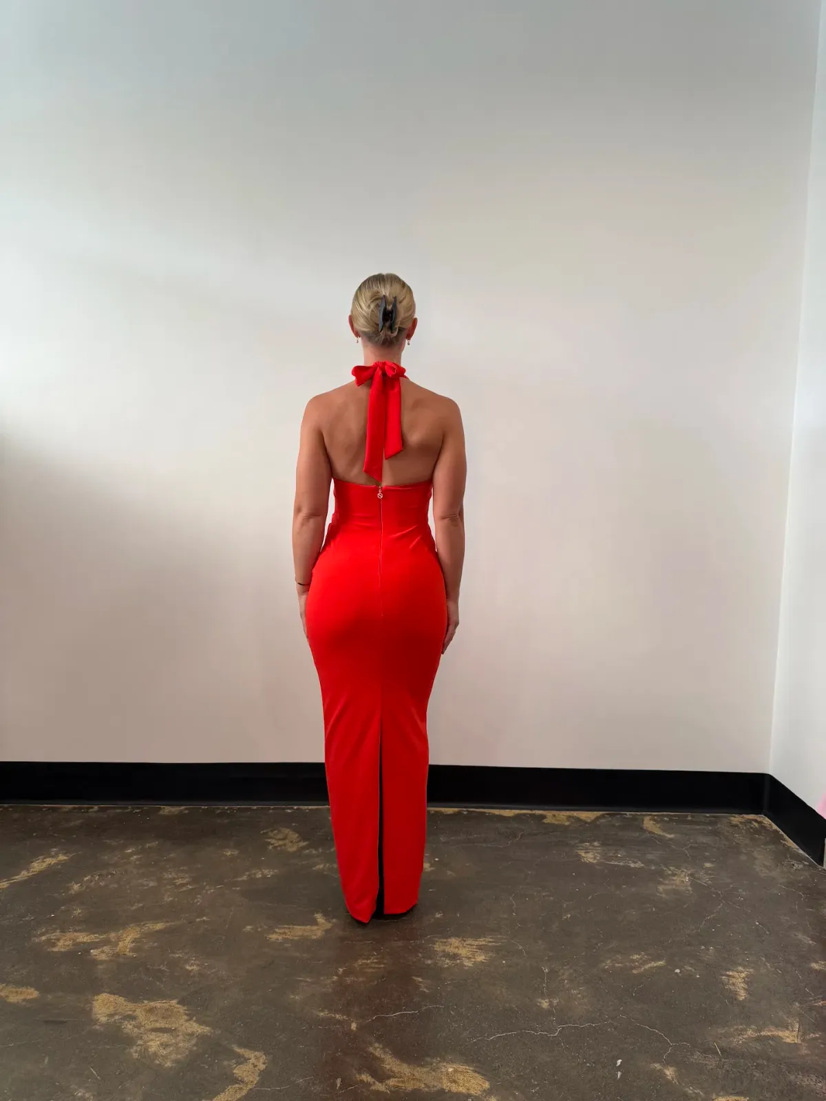 Love Nookie Demi Gown in Cherry Size M/AU10 - Image 4