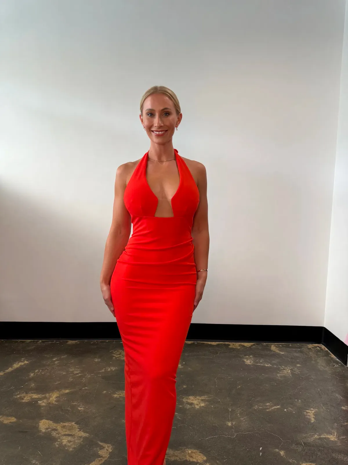 Love Nookie Demi Gown in Cherry Size M/AU10 - Image 1