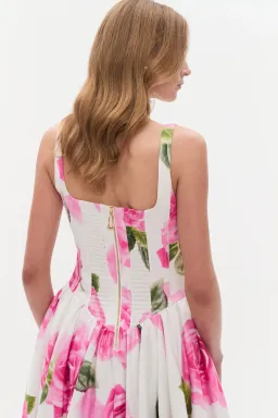 Aje Alani Maxi Gown Soft Rose Light Size 6 for rent on The Volte - image 3