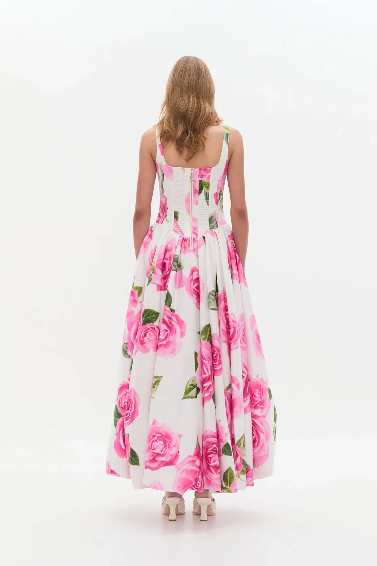 Aje Alani Maxi Gown Soft Rose Light Size 6 - Image 4