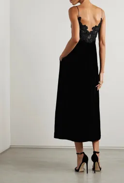 Zimmermann Sensory Velvet Slip Dress (Size 4/ AU14-16) for rent on The Volte - image 5
