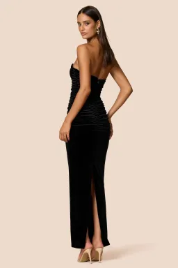 Love Nookie Nina Gown Black Size AU 10 for rent on The Volte - image 4