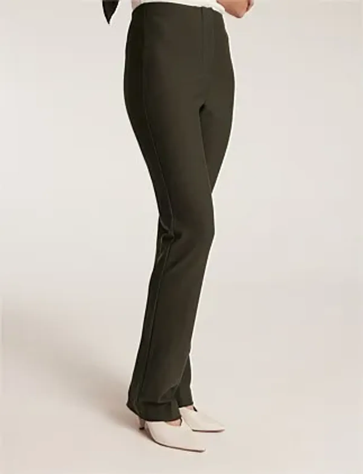 Perri Cutten City Stretch Pant Olive Size AU 8 - Image 4