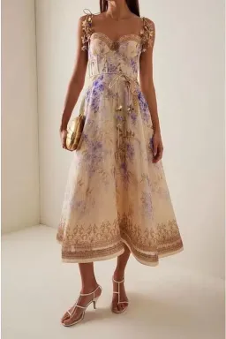 Zimmermann Dawning Picnic Dress Size 0 / AU 8 for rent on The Volte - image 2