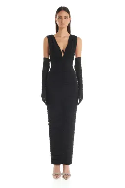 Eliya The Label Anna Maxi Dress Black Size 6 for rent on The Volte - image 1
