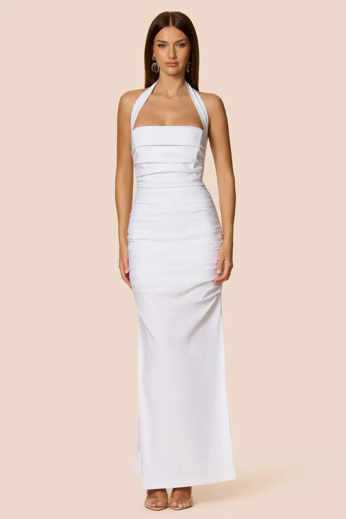 Love Nookie Zenya Maxi White Size AU 8 - Image 1