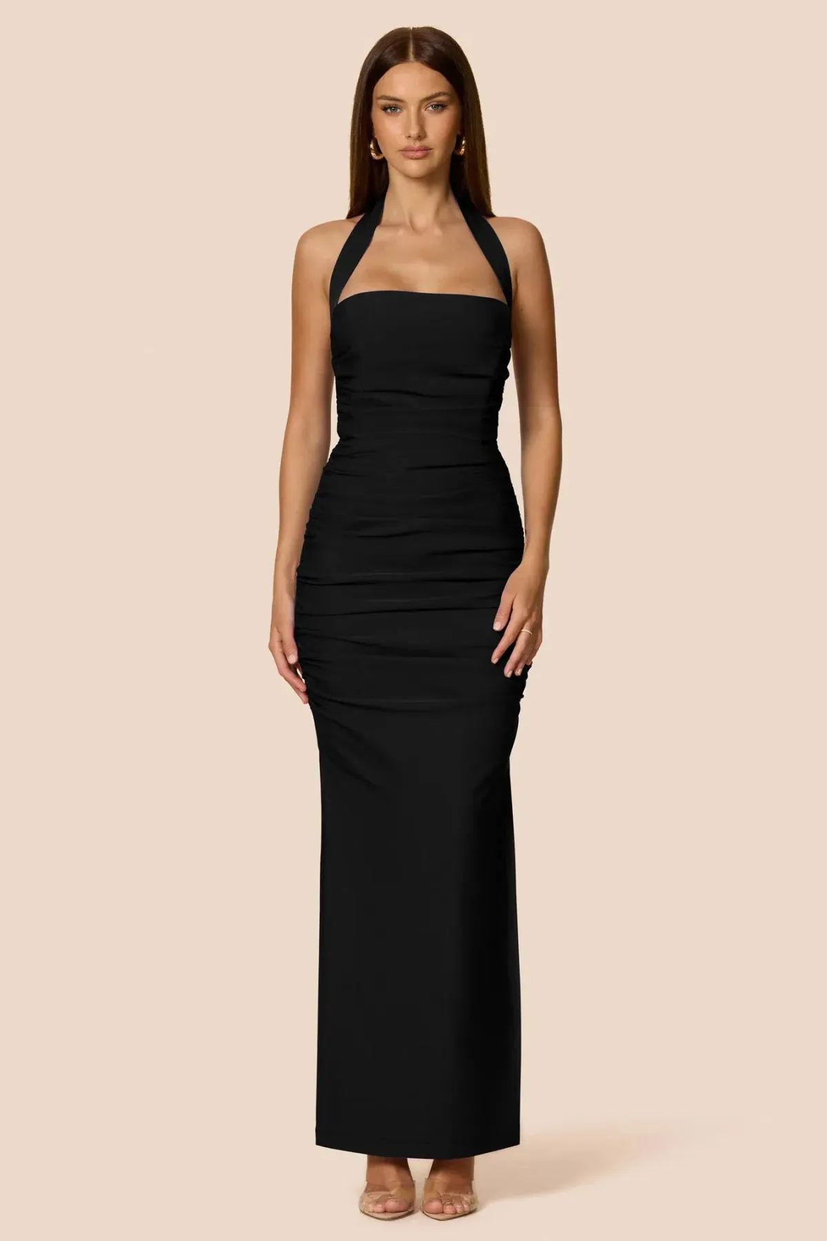 Love Nookie Zenya Maxi Black Size AU 10 - Image 1