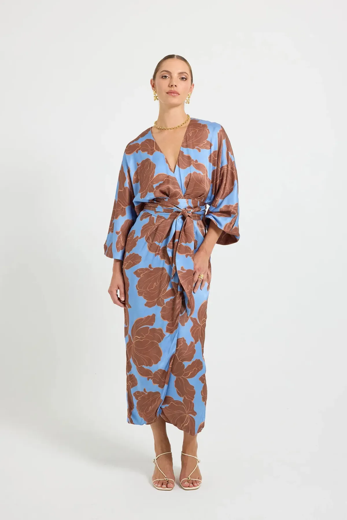 PASDUCHAS LUCENT WRAP MIDI / SIZE 16 - Image 1