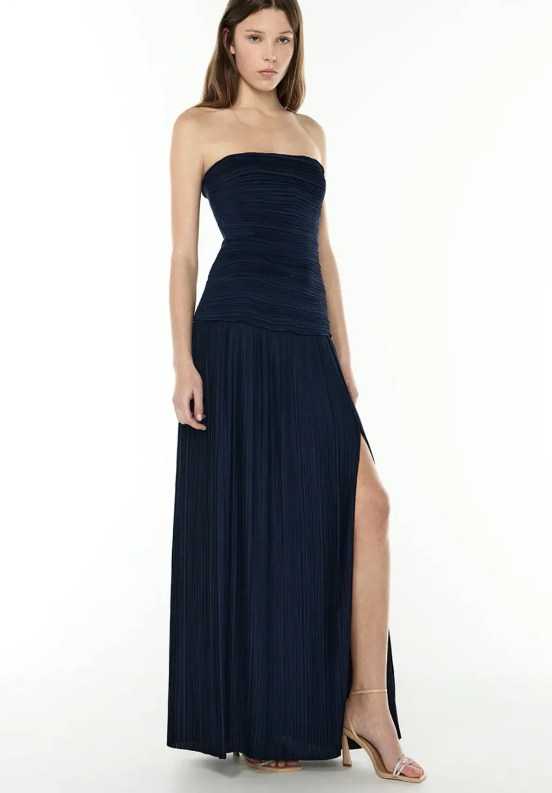 Manning Cartell Royal Debut Dress Navy AU 8 for rent on The Volte - main image