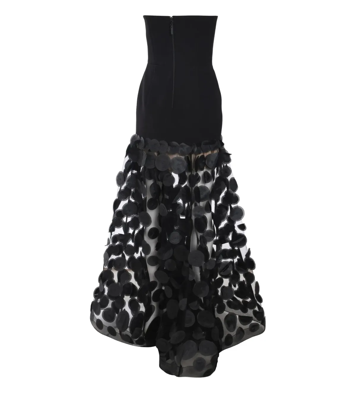 Bronx and Banco Harper Strapless Gown Black Size S AU 8 - Image 8