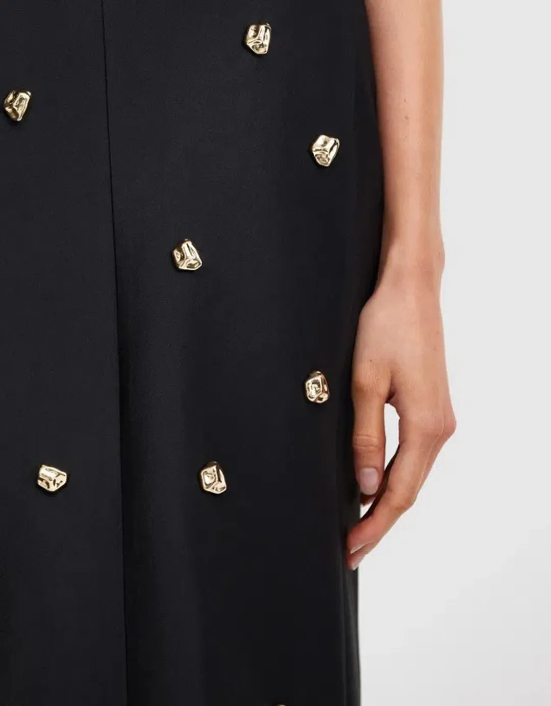 Acler Pattison Maxi Dress Dark Baroque Size 8 for rent on The Volte - main image