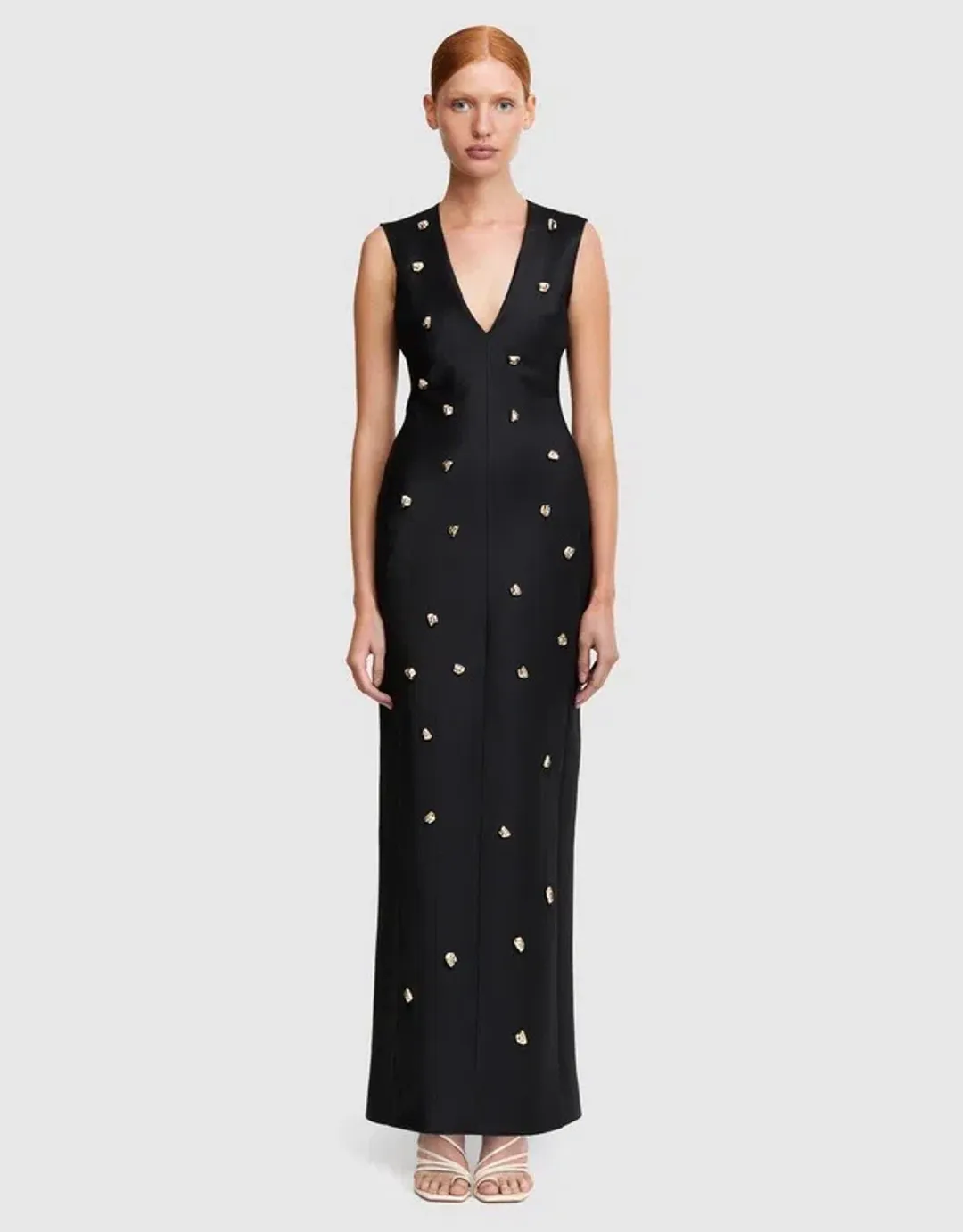 Acler Pattison Maxi Dress in Black Size 10 for rent on The Volte - main image