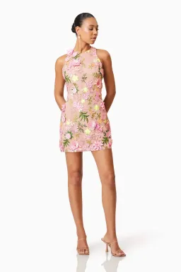 Elliatt Aella Party Mini Dress In Pink Size S / AU 8 for rent on The Volte - image 4