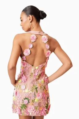 Elliatt Aella Party Mini Dress In Pink Size S / AU 8 for rent on The Volte - image 2