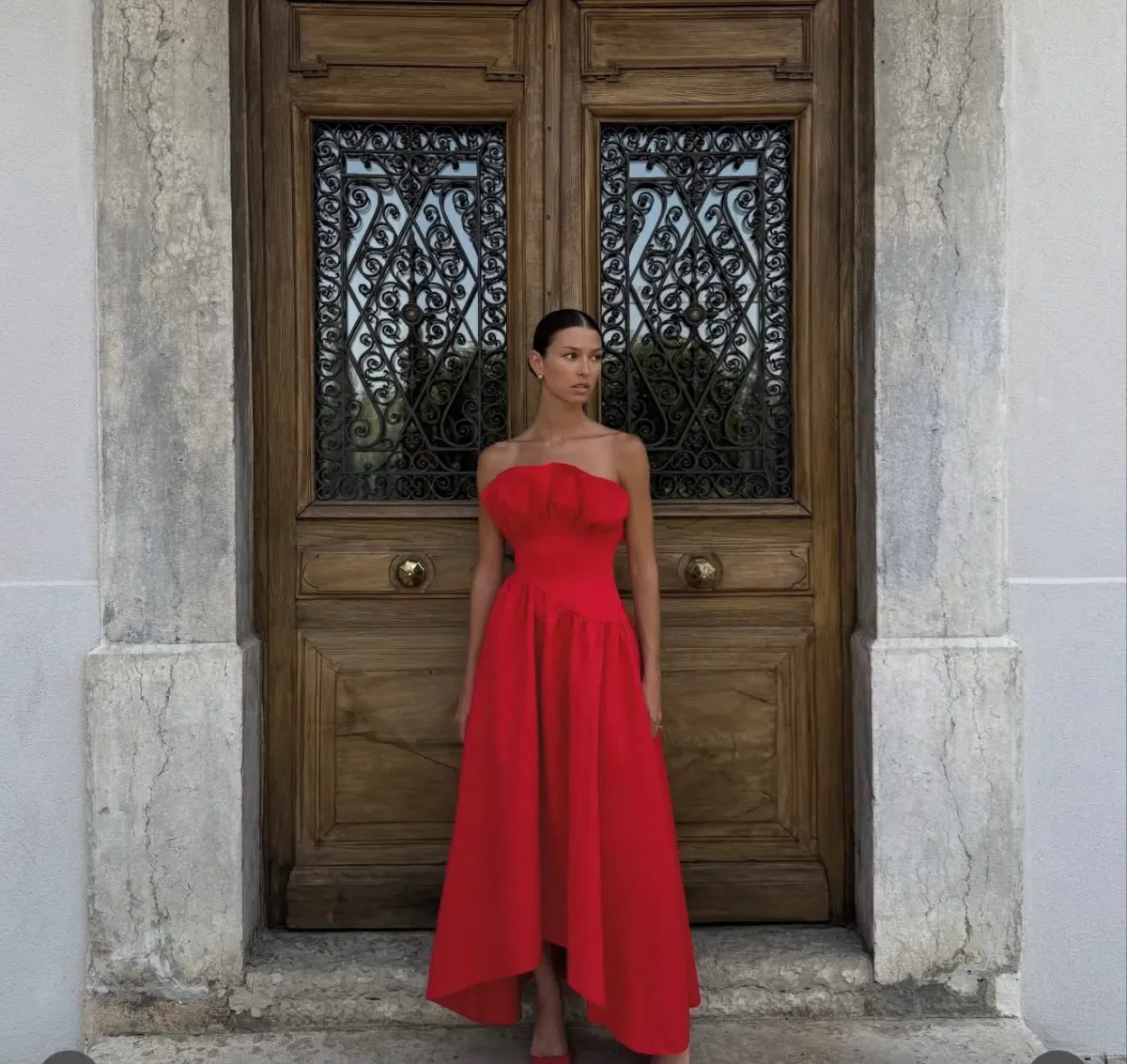 Elliatt Laurel Sleeveless Maxi Dress Red Size 8 - Image 1