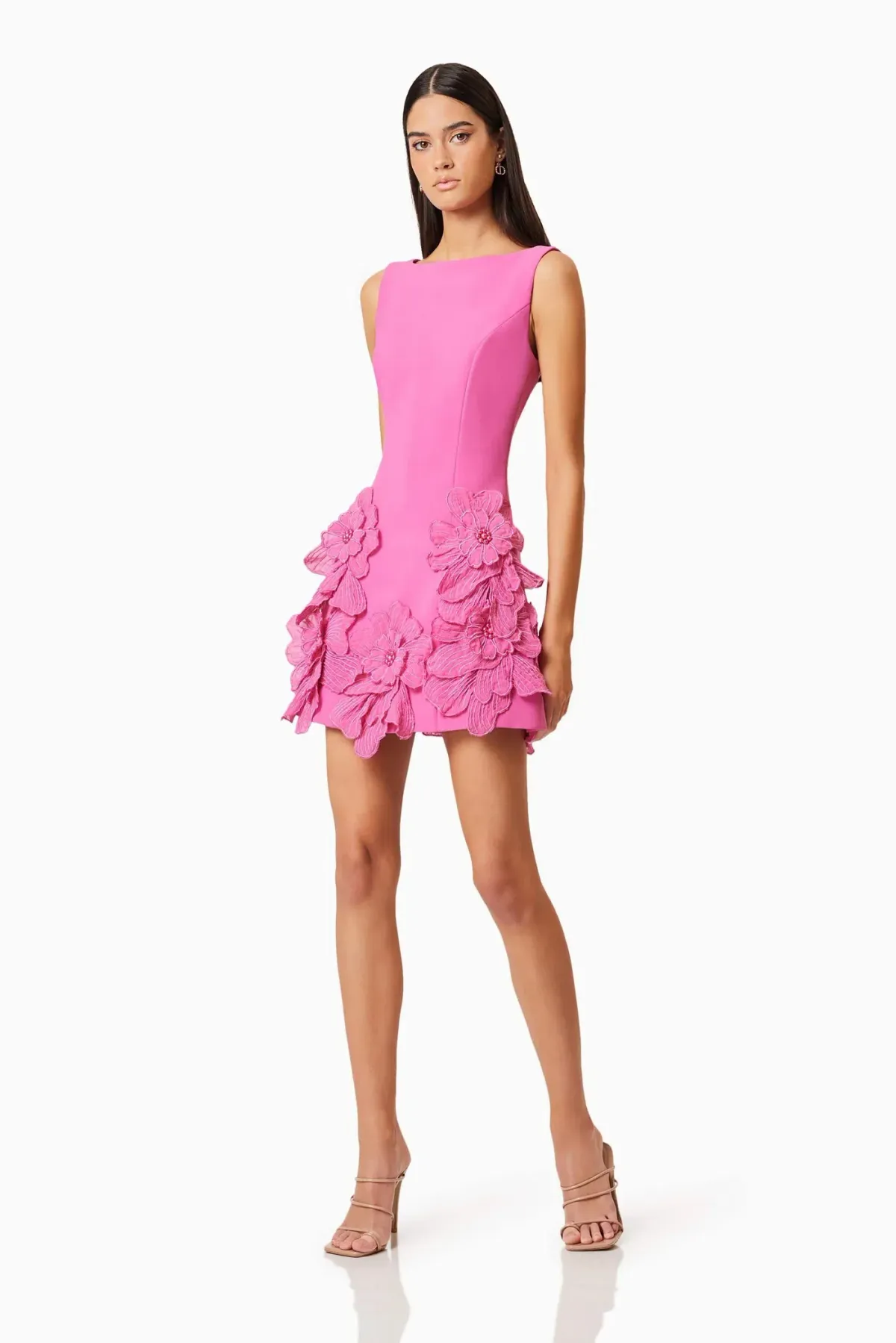Elliatt Janelle Mini Dress in Pink Size AU 14 - Image 4