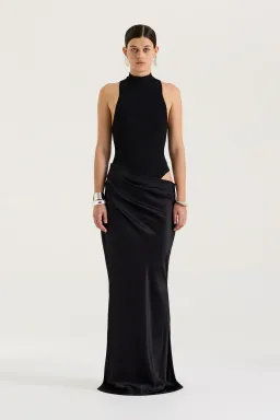 Henne Soraia Dress Black Size 8 for rent on The Volte - image 2