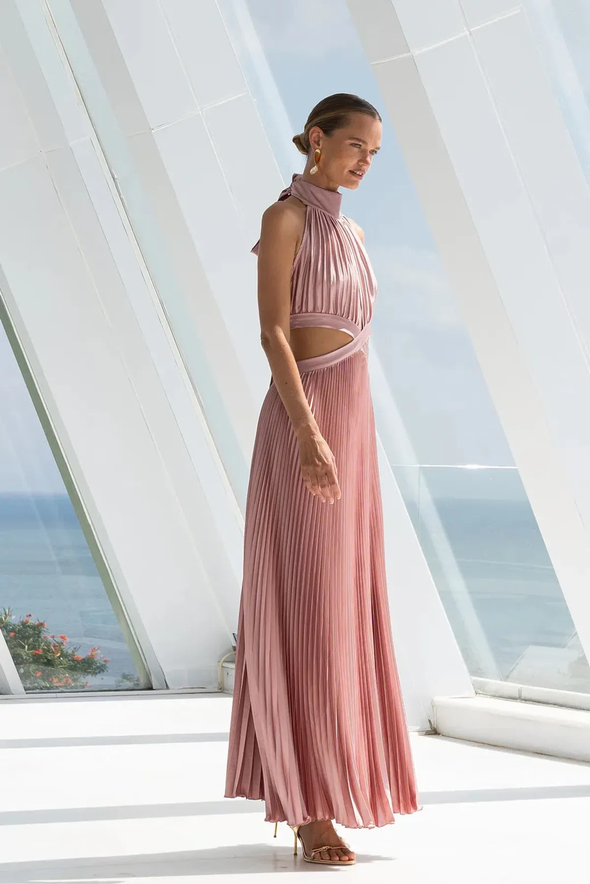 LIDEE WOMAN CLEOPATRA GOWN / PARFAIT / SIZE 8 - Image 2