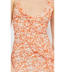 Bec & Bridge Firefly Frill Maxi Dress Fiesta Floral Size AU 8 for rent on The Volte - image 5