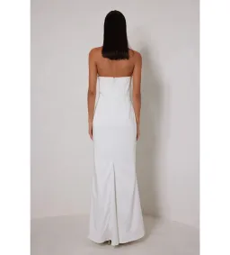 Elle Zeitoune Annie Maxi Dress White Size 8 for rent on The Volte - image 3